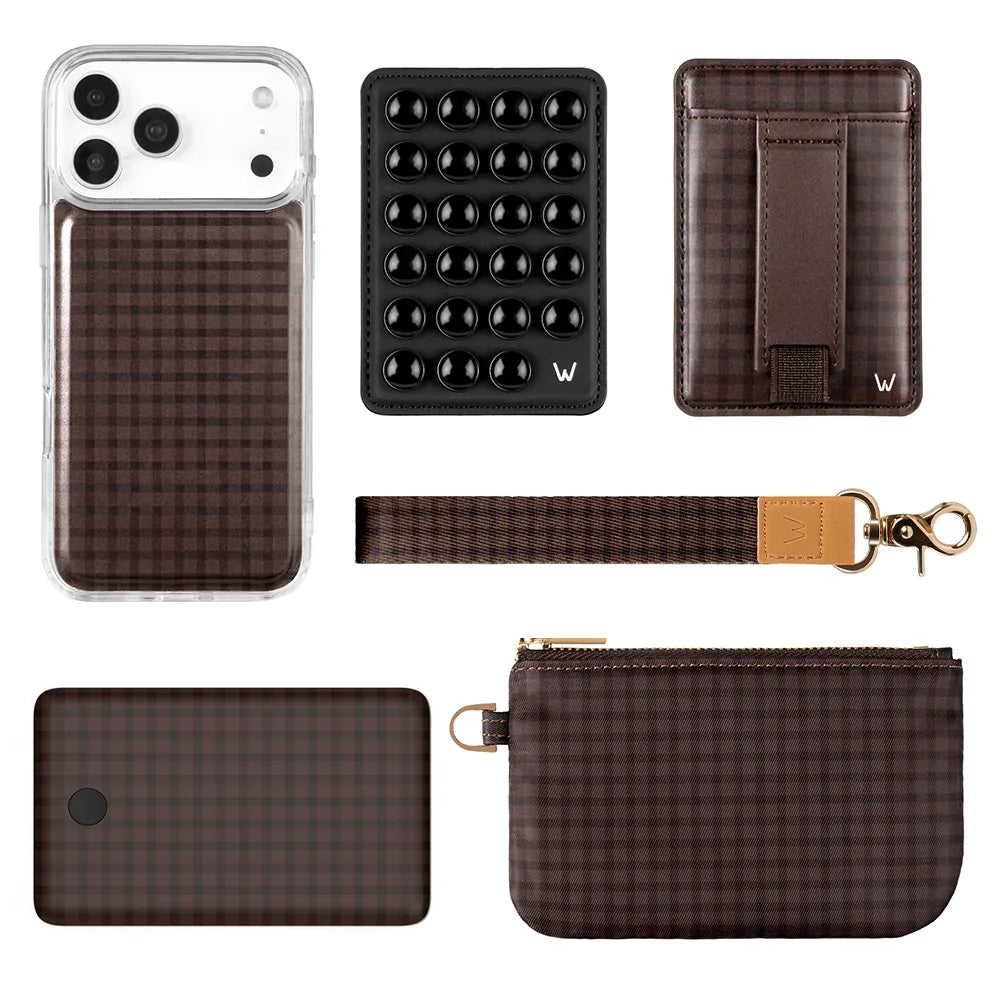 Cafe Gingham Walli Boost Bundle Walli Cases Cafe Gingham Walli Boost Bundle Walli Cases