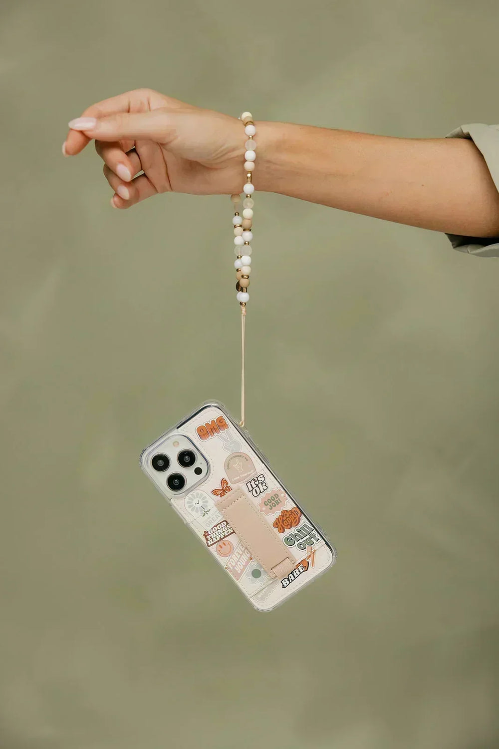 How to Carry Your Phone Hands-Free with a Beaded Wristlet