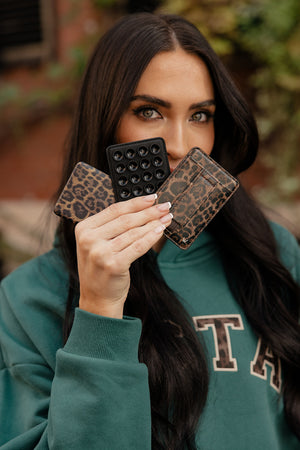 Leopard Magnetic Wallet