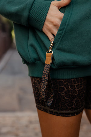 Leopard Wrist Lanyard