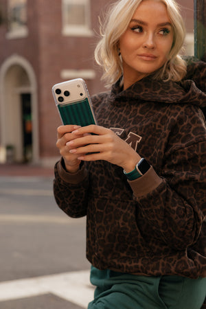 Evergreen Stripe Magnetic Case