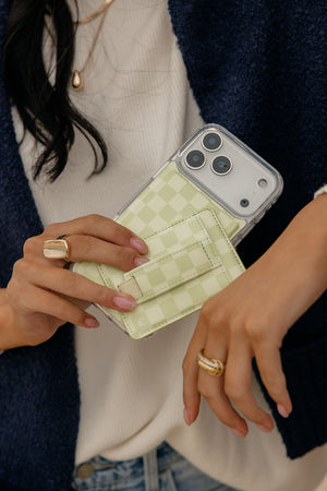 Harbor Check Magnetic Wallet