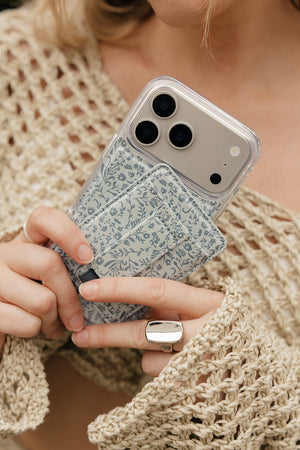 Bluebell Bloom Magnetic Wallet