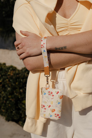 Berry Blossom Zipper Pouch