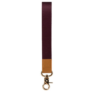 Merlot Truffle Wrist Lanyard