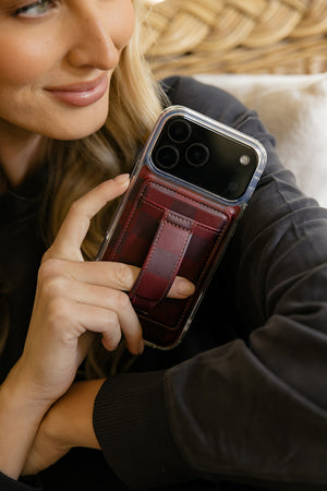 Cozy Check Magnetic Case