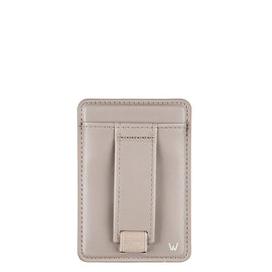 Almond Cream Magnetic Wallet