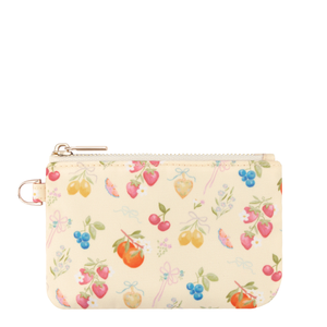 Berry Blossom Zipper Pouch