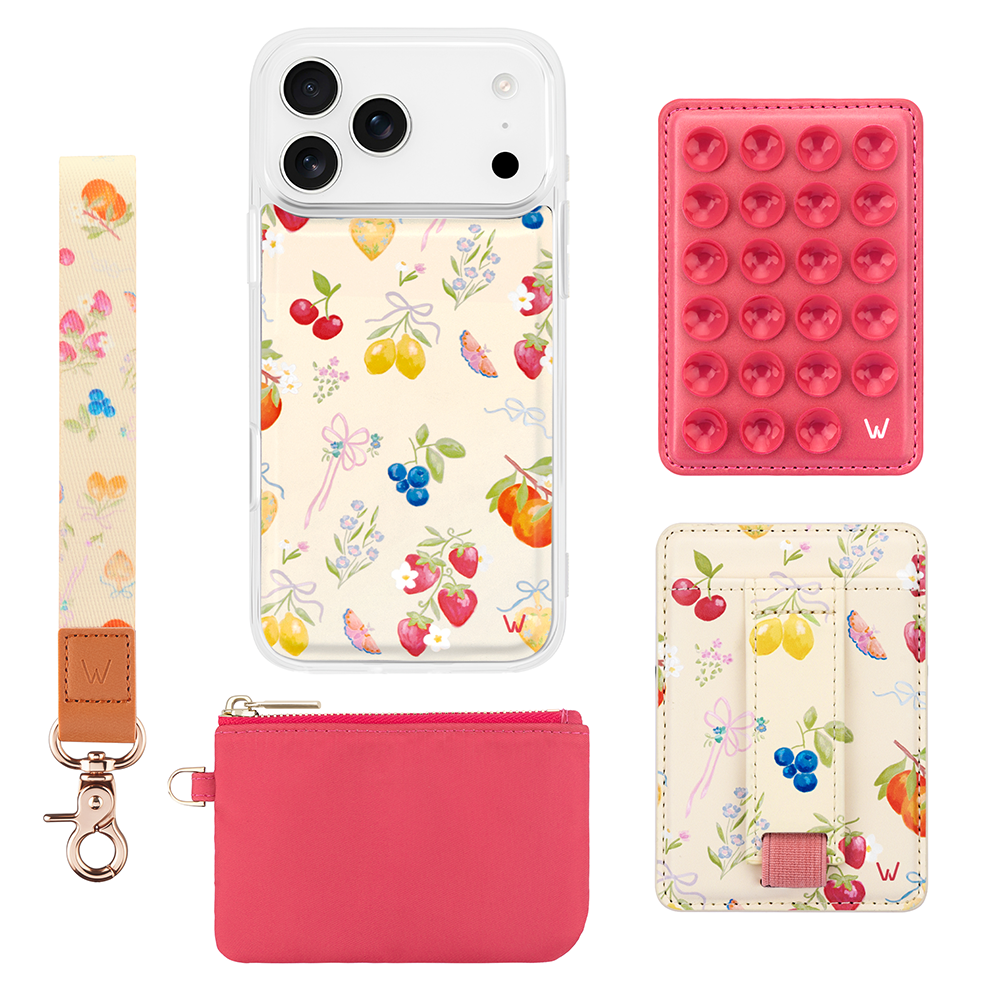 Berry Blossom Red Walli Pop Bundle – Walli Cases