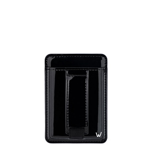 Black Gloss Magnetic Wallet