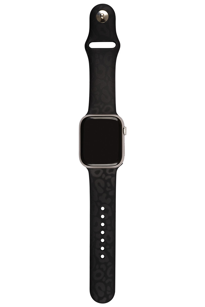 Blacked Out Leopard - Apple Watch Band