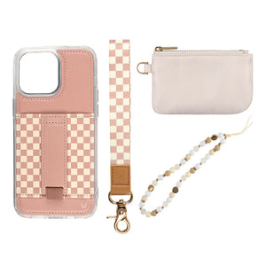 Blush Check Walli Grip Bundle