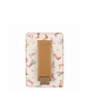 Boots and Bloom Magnetic Wallet