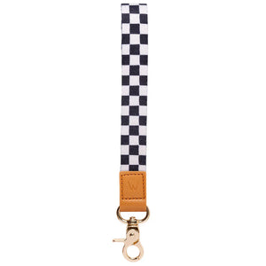 Bow Noir Wrist Lanyard