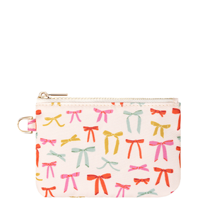 Bubblegum Bows Zipper Pouch