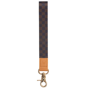 Chelsea Check Wrist Lanyard by Aubree Says