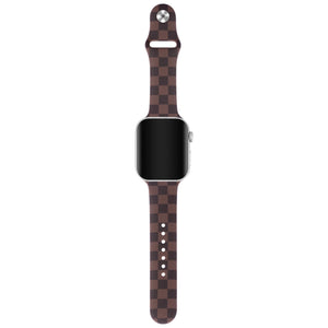 Cocoa Check Watch Band