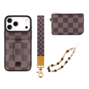 Cocoa Check Walli Grip Bundle