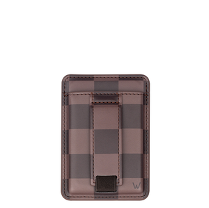 Cocoa Check Magnetic Wallet