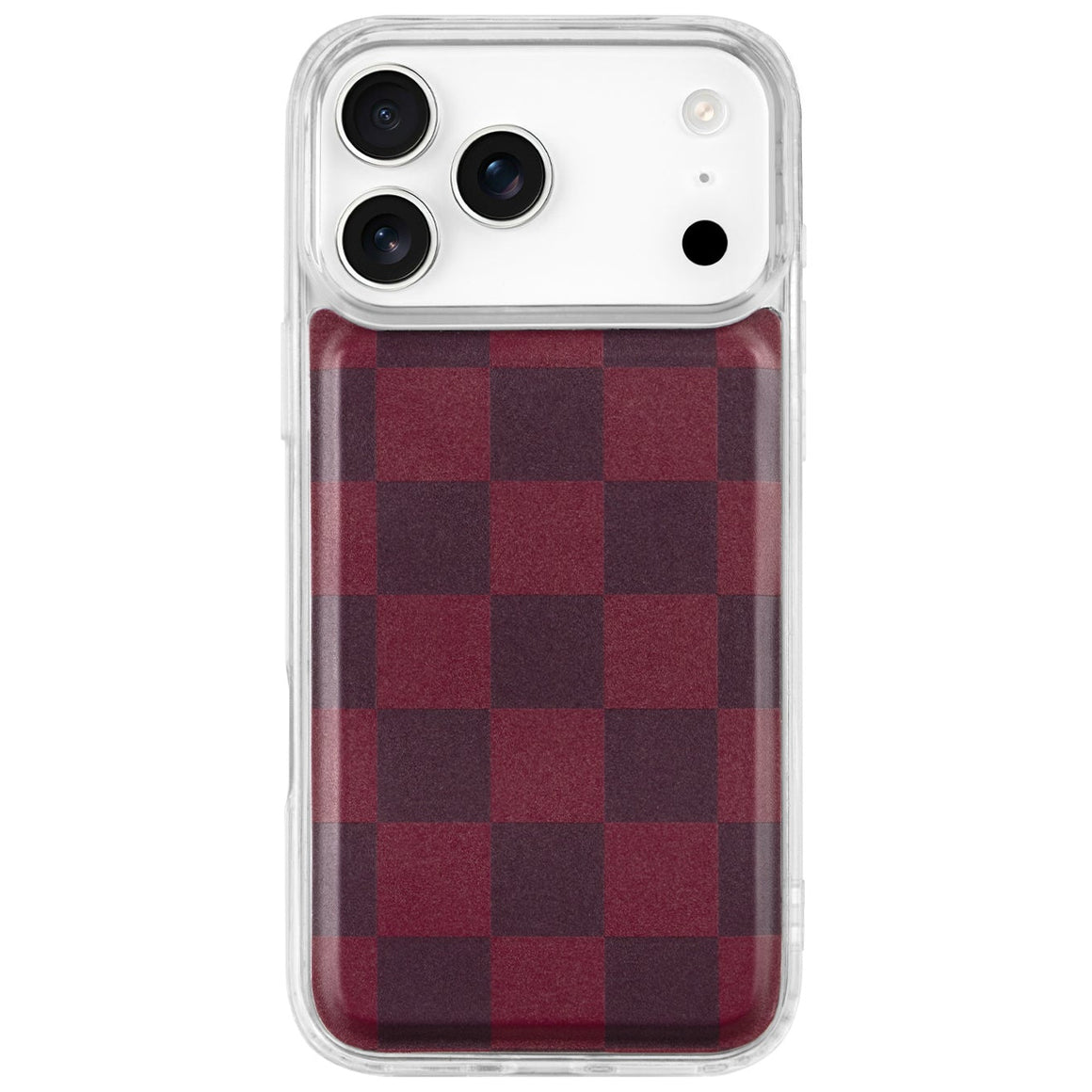 Magnetic Case Cozy Check slim magnetic case for stable wireless charging connection