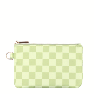 Harbor Check Zipper Pouch