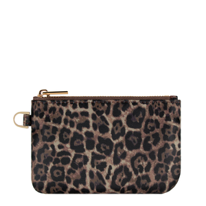 Leopard Zipper Pouch