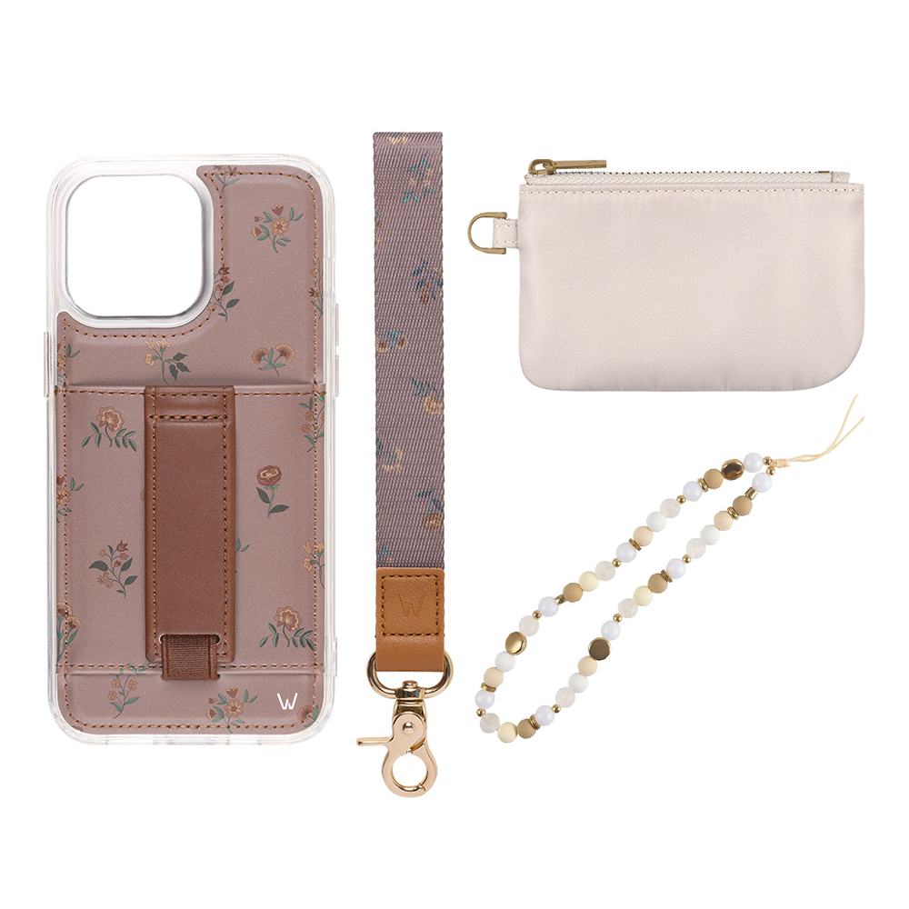 Mauve Meadow Walli Grip Bundle