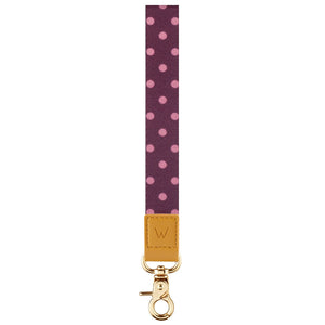 Pretty in Plum Wrist Lanyard