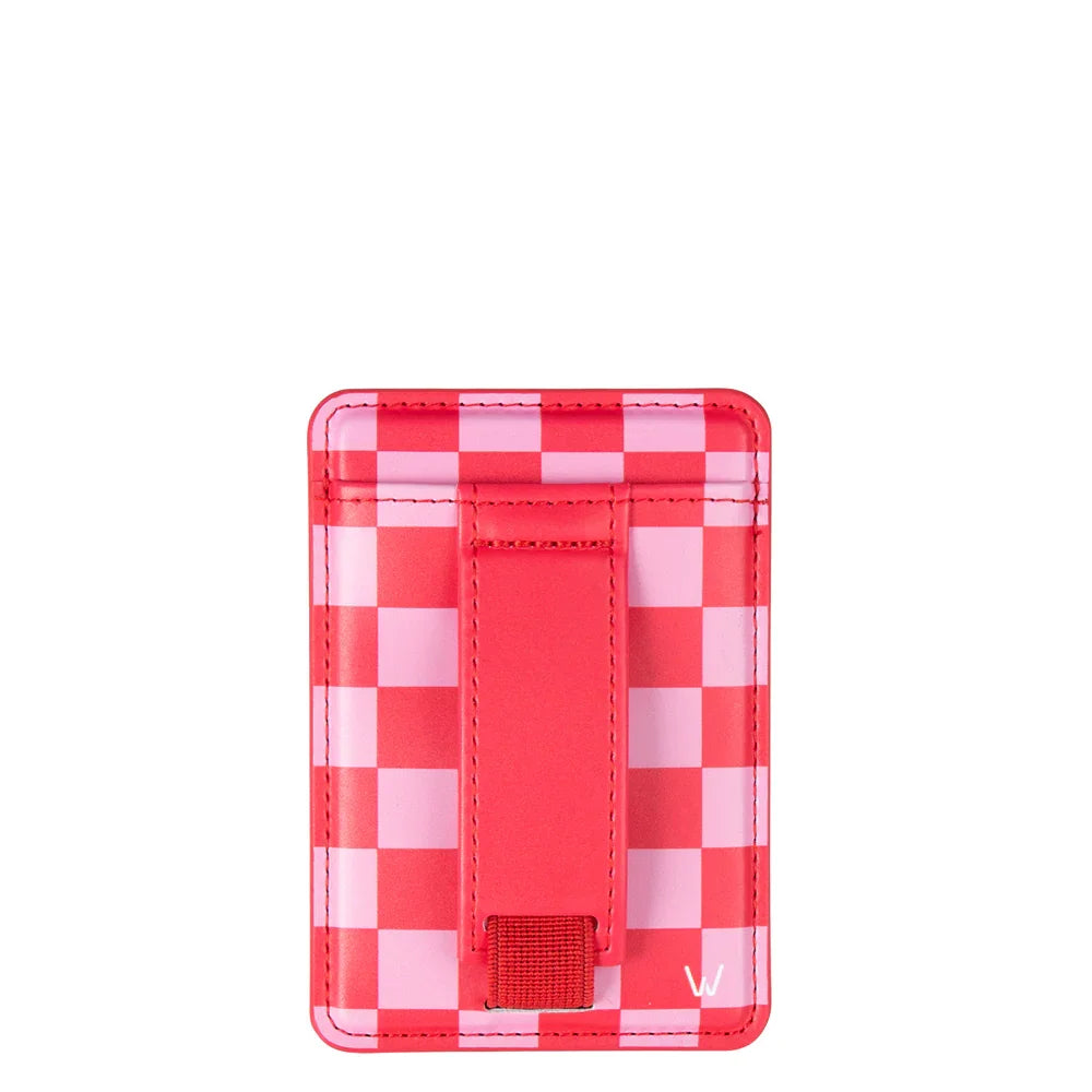 Raspberry Rush Magnetic Wallet slim magnetic phone wallet for convenient everyday card storage