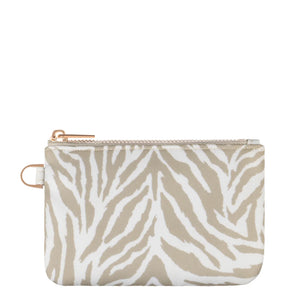 Safari Stripes Zipper Pouch