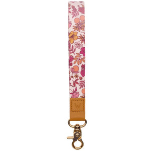 Tropical Floral Wrist Lanyard