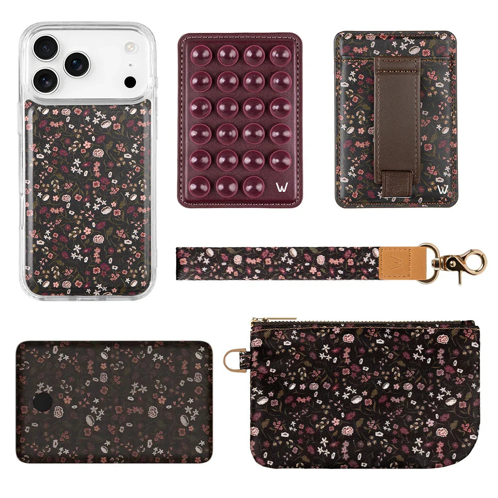 Twilight Blossom Burgundy Walli Boost Bundle
