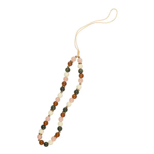 Vintage Pearls Charm Wristlet