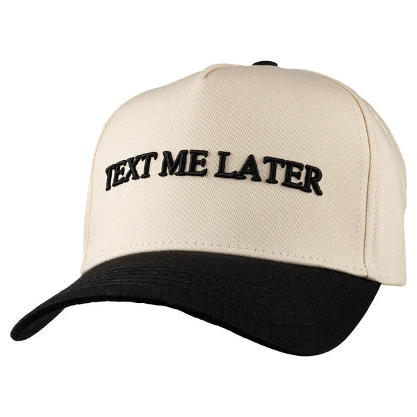 Text Me Later Hat – Walli Cases