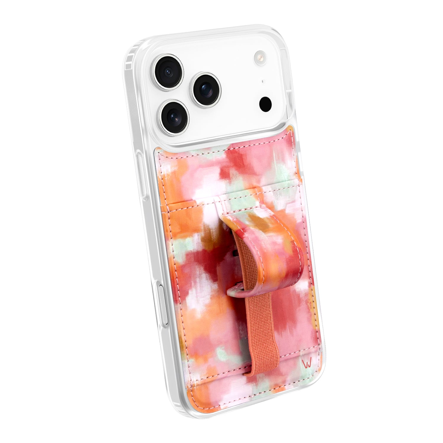 Watercolor Phone Case with Card Holder | Walli Cases Watercolor Phone Case with Card Holder | Walli Cases
