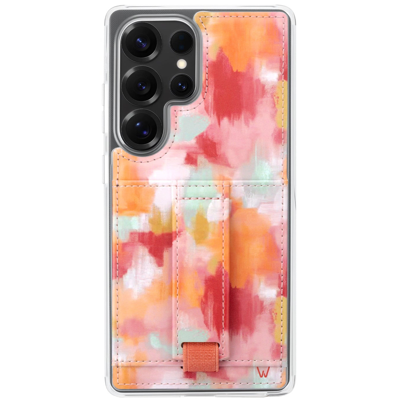 Watercolor Phone Case with Card Holder Watercolor Phone Case with Card Holder