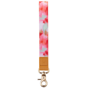 Water Color Waves Wrist Lanyard