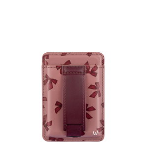 Bordeaux Bows Magnetic Wallet
