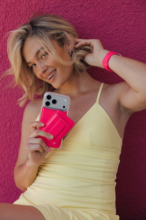 Neon Rush Magnetic Wallet