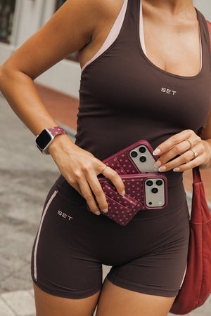 Pretty in Plum Magnetic Wallet