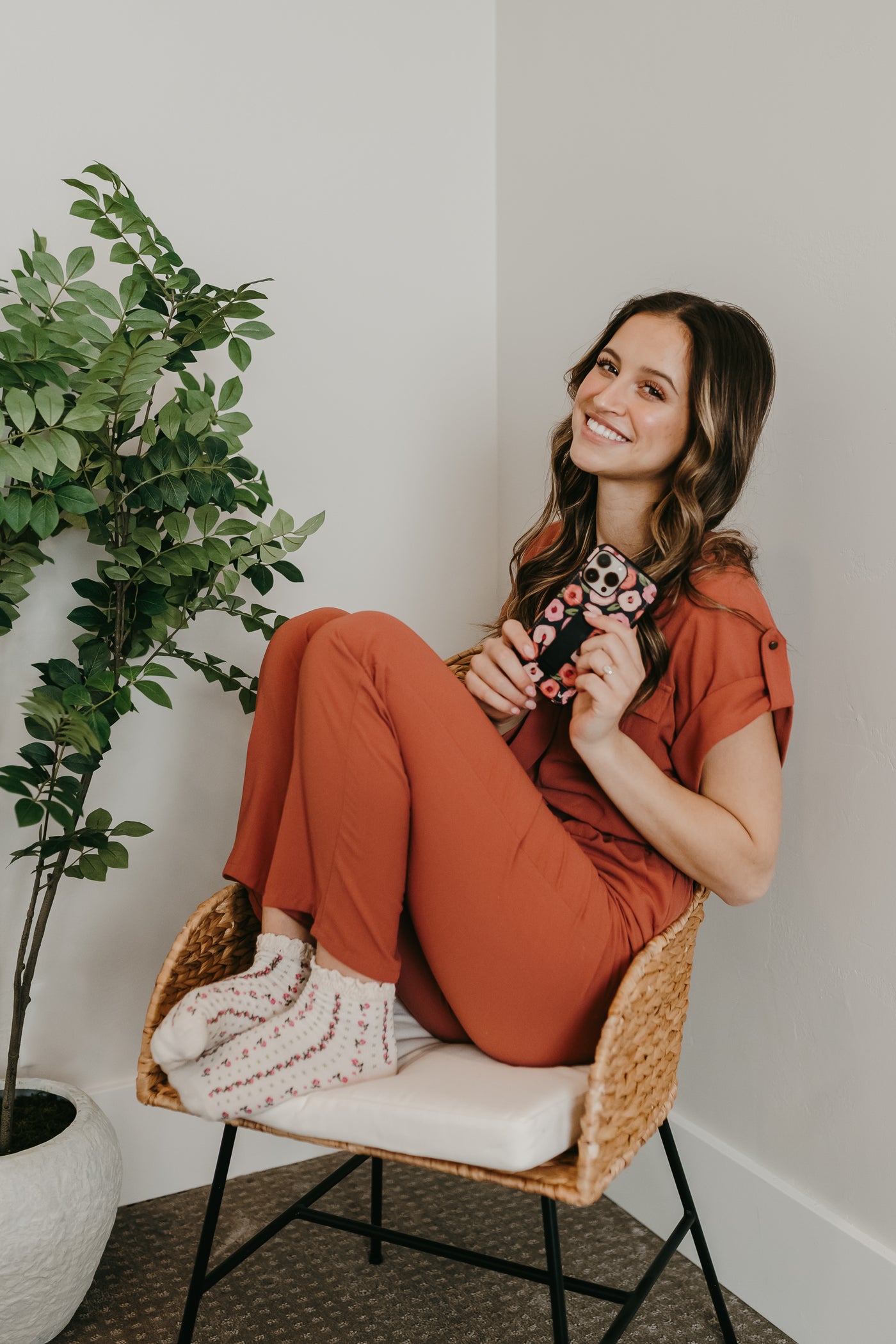 Whimsical Blooms Walli Gives Back Case — Walli Cases