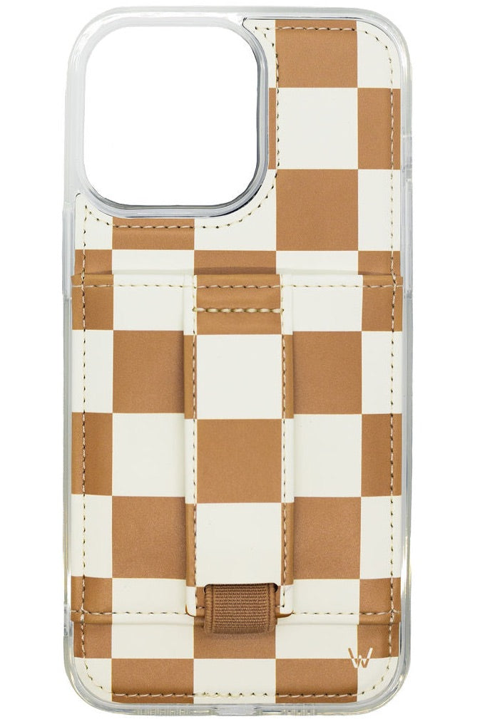 Chestnut Checks Magnetic Case by Our Faux Farmhouse – Walli Cases